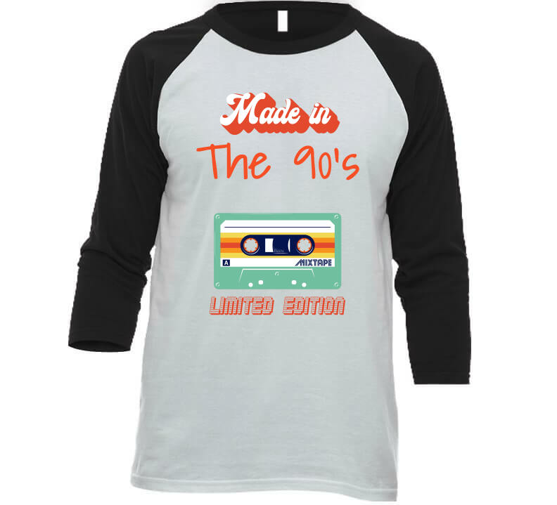 Made In The 90's (white) Long Sleeve