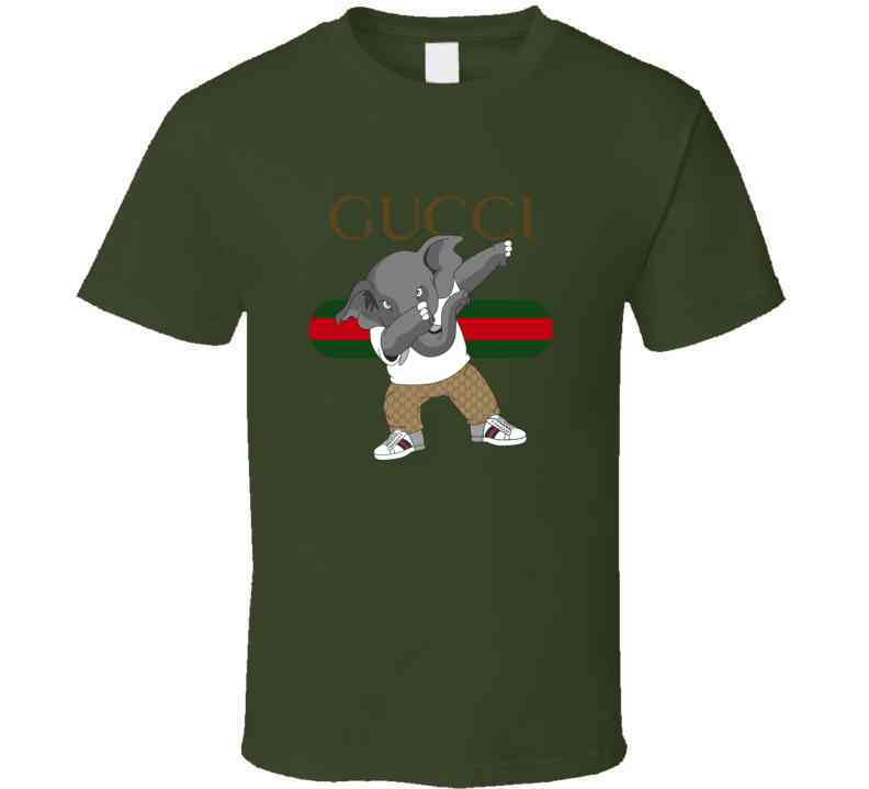 Elephant G's ( Military Green) T Shirt