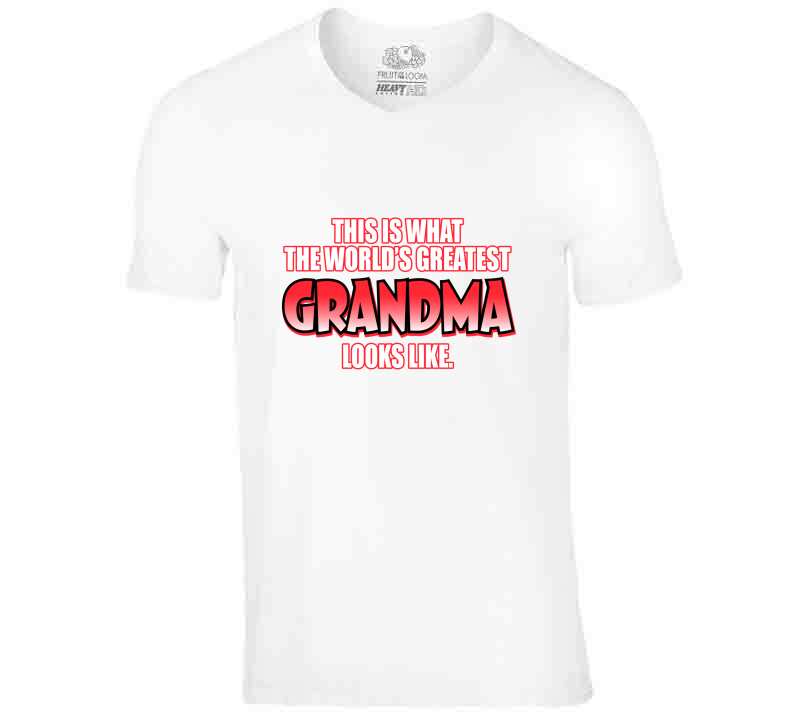 Greatest Grandma Ladies T Shirt