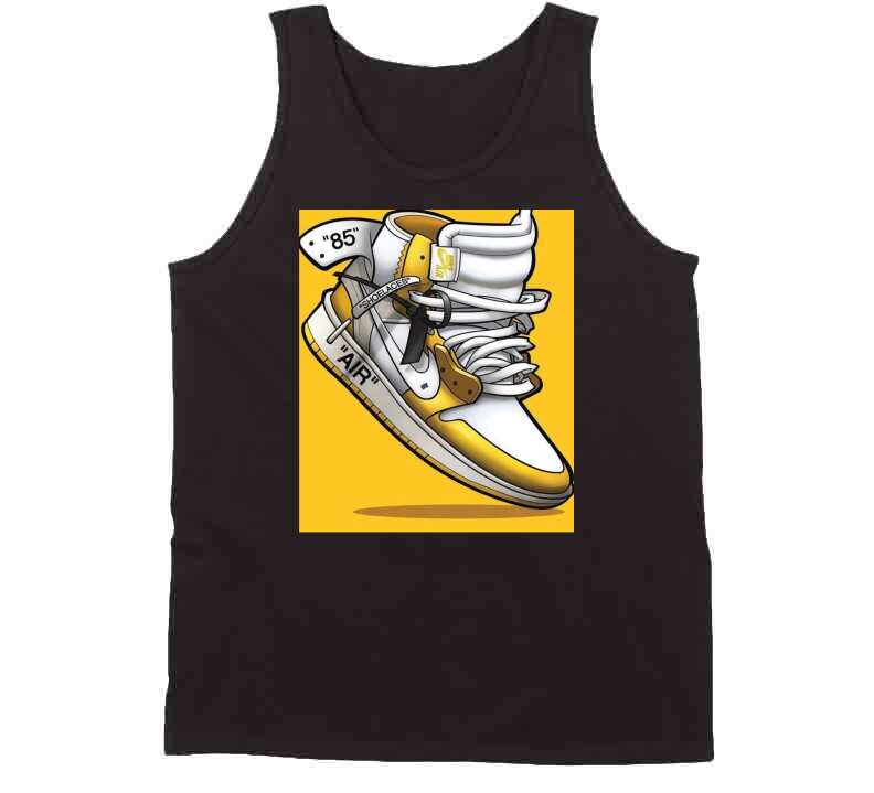 Black N Gold J's  T Shirt