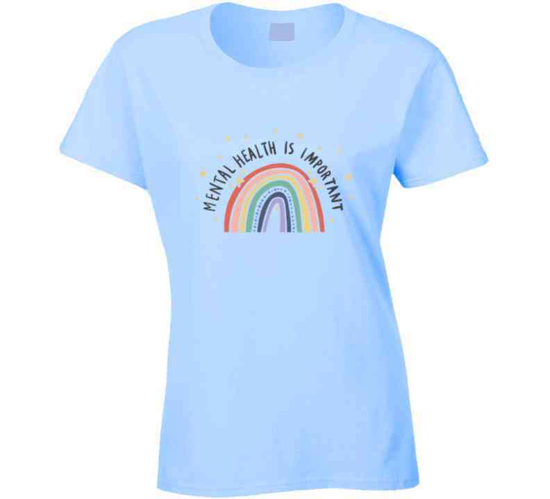 Mental Health ( Blue )  T Shirt