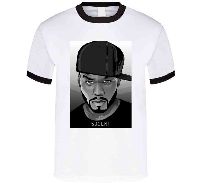 Fiddy Black  T Shirt