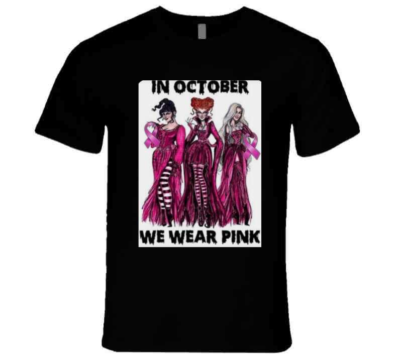 We Wear Pink  Ladies T Shirt