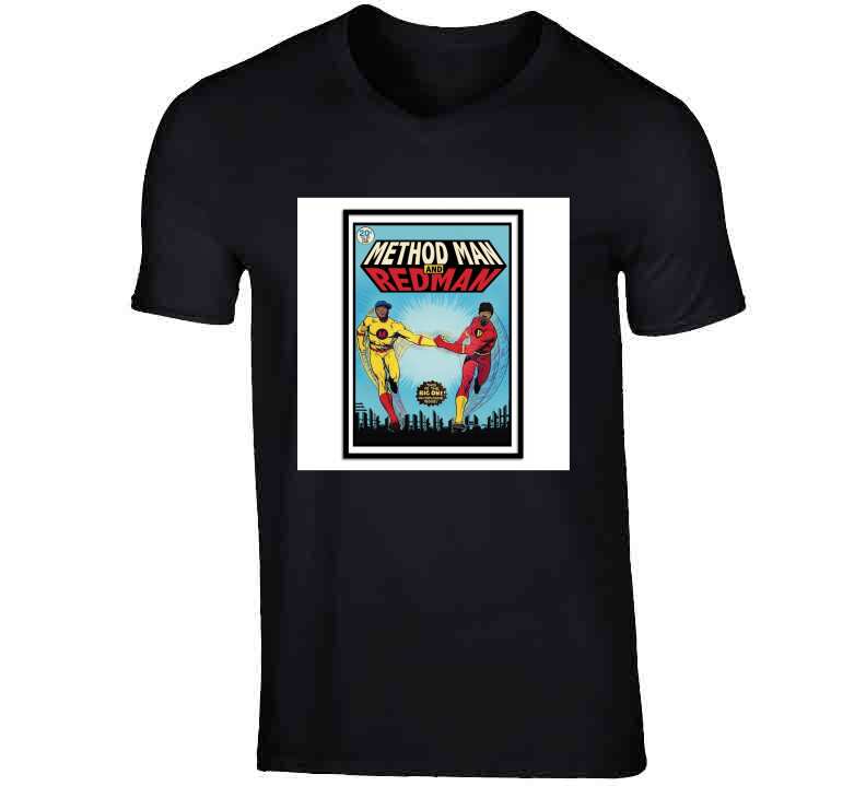 Mef Red Action Comic Book  T Shirt