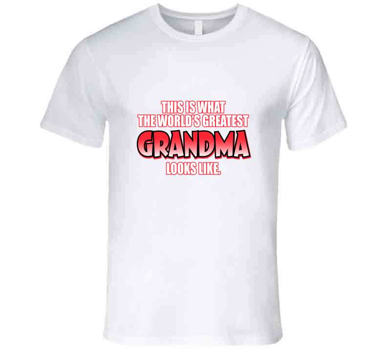 Greatest Grandma Ladies T Shirt