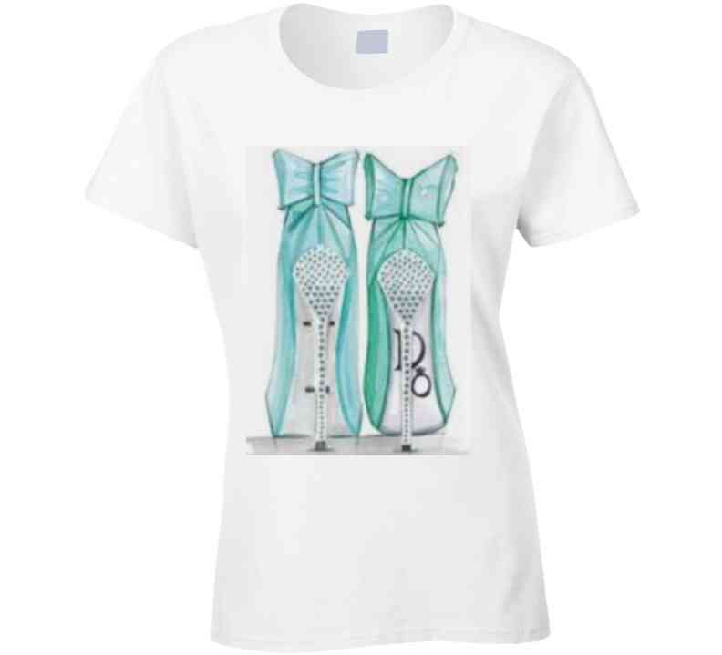 Click Of The Heels Original  Ladies T Shirt