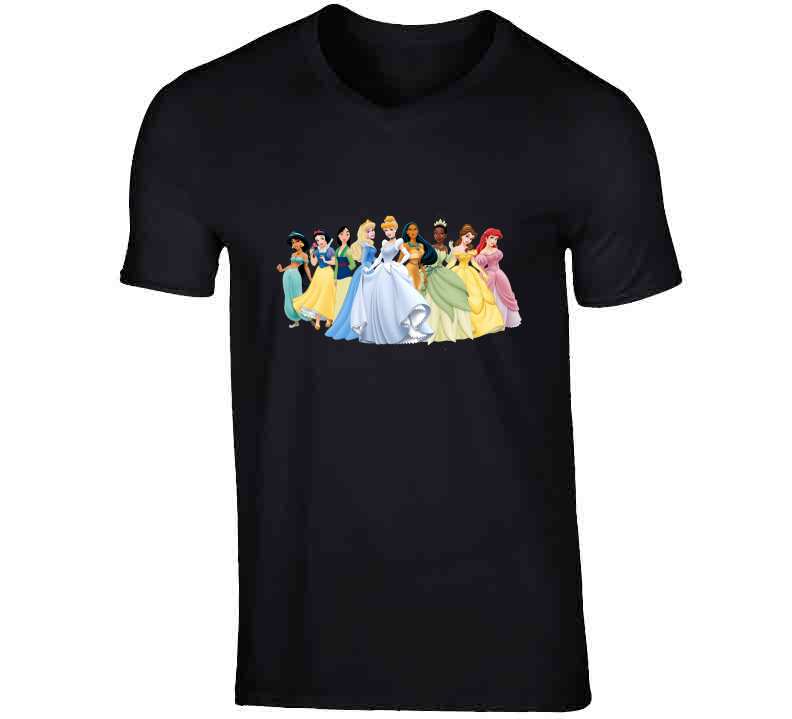 Real Life Princess Tee Black T Shirt