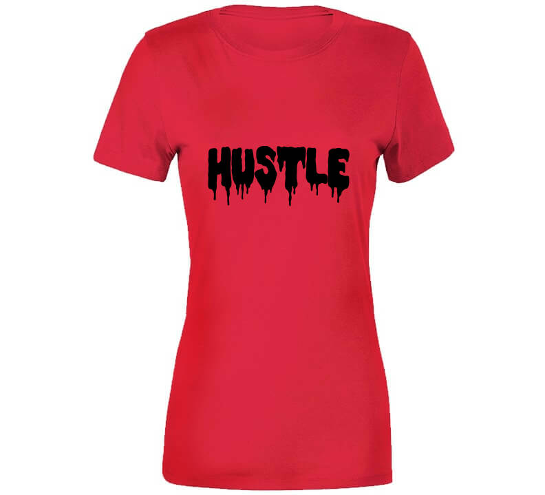 Hustle Drip Red Hoodie