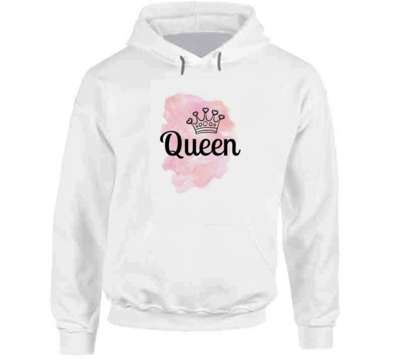 Original Pink Queen Graphic Tee  Ladies T Shirt