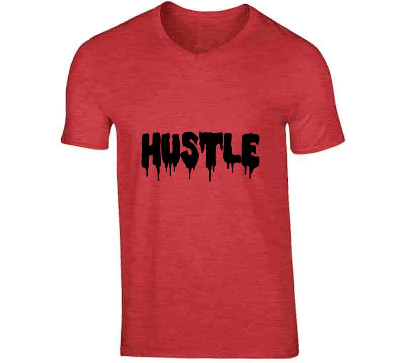 Hustle  Red Sweatshirt Crewneck Sweatshirt