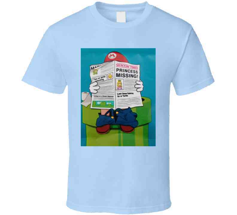 Missing Princess Baby Blue Ladies T Shirt