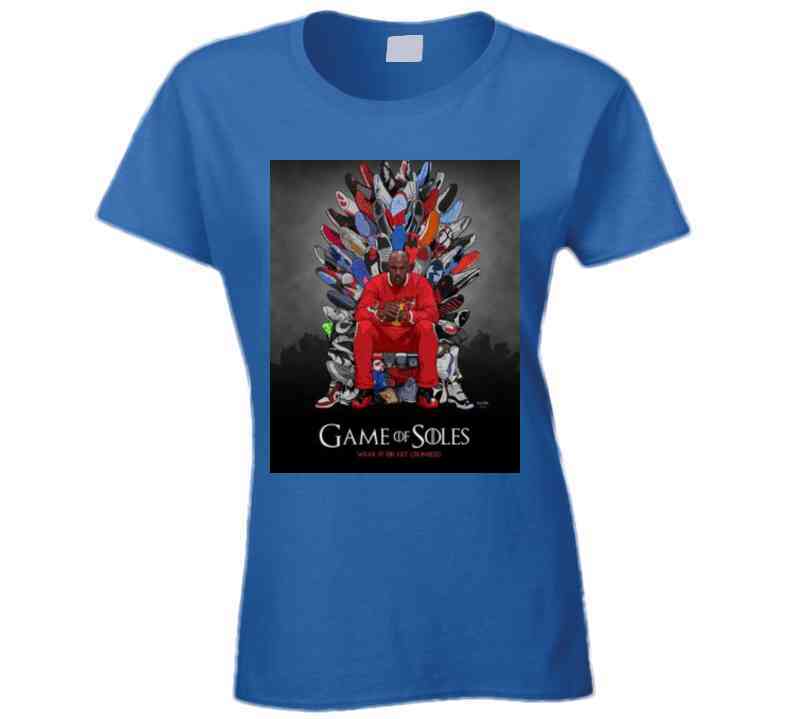 Game Of Soles Blue T Shirt