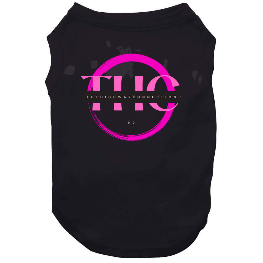 T H C Brand Pink Tee Baby Bib