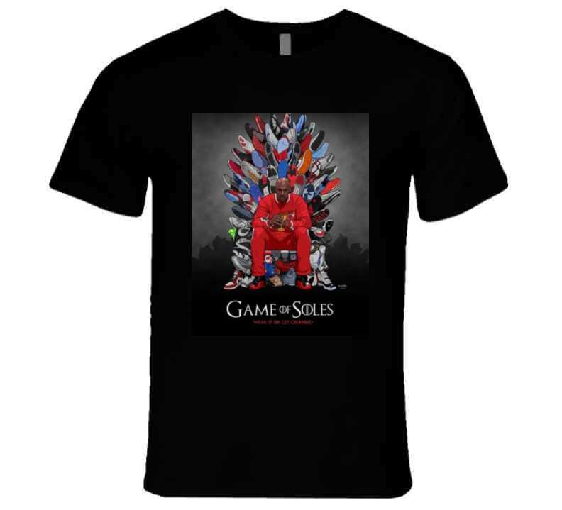 Game Of Soles Blue T Shirt