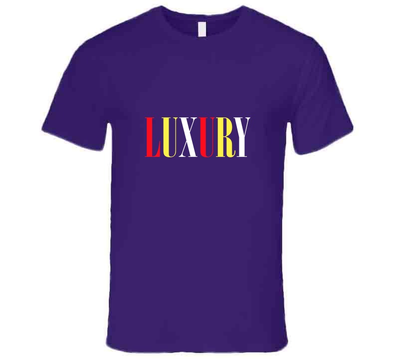 Luxury Purple T Shirt