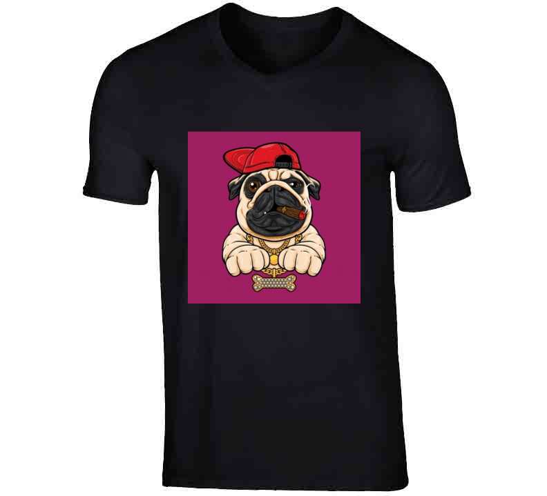 Bully Gold Dog (black) T Shirt