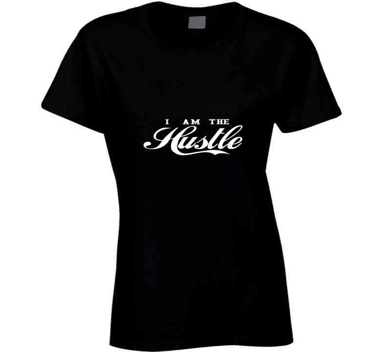 I Am The Hustle ( Blue )  T Shirt