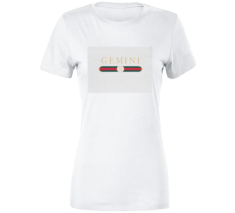 Gemini Couture Tee White  T Shirt