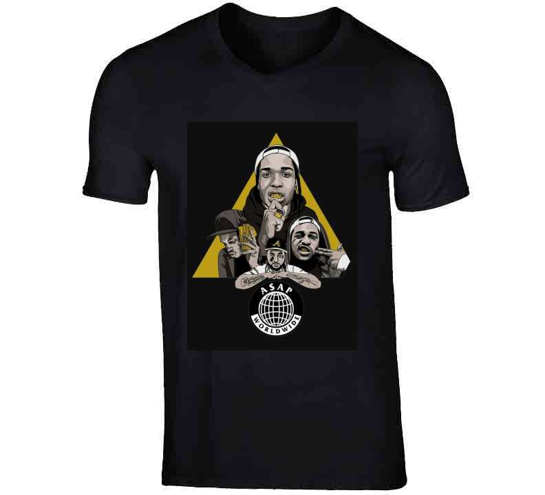 Asap The World  T Shirt