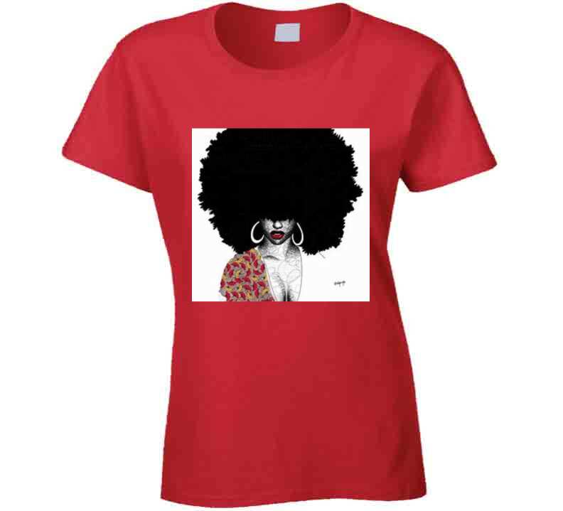 Red Lady T Shirt