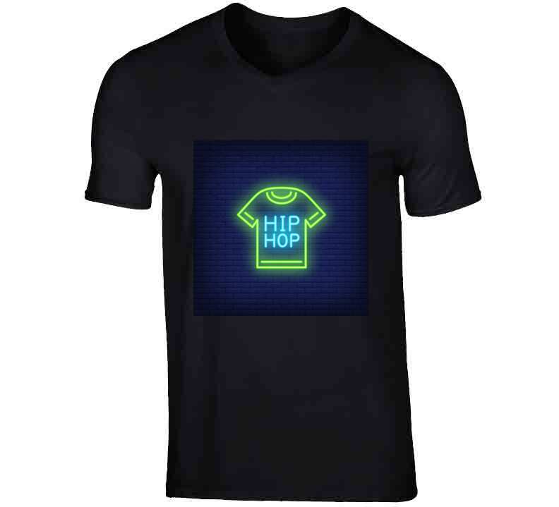 Hip Hop Neon  T Shirt