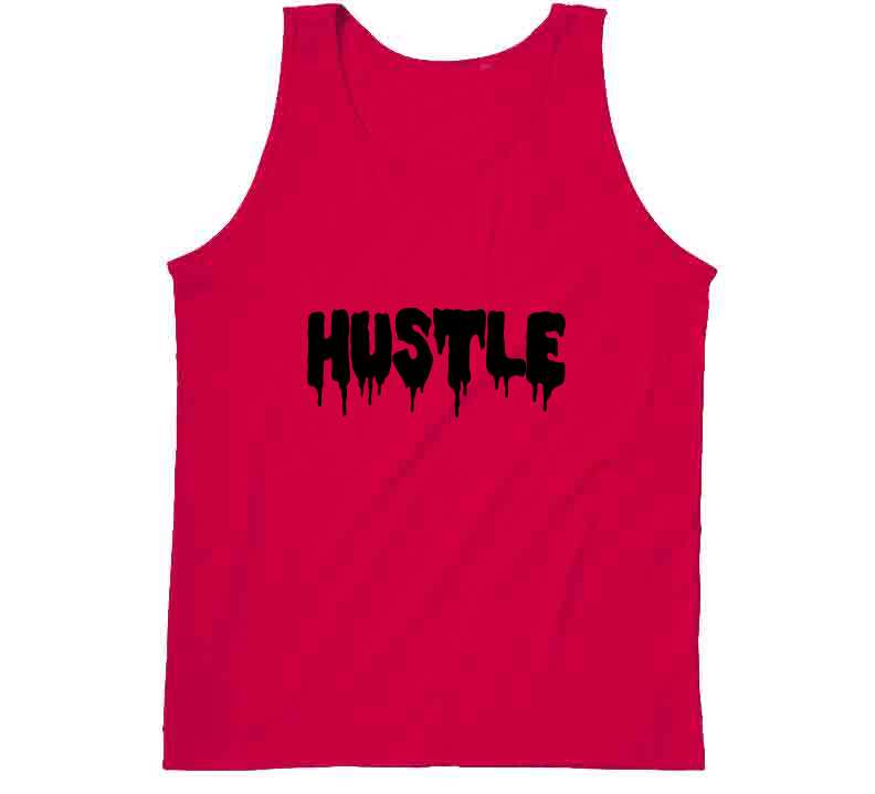 Hustle  Red Sweatshirt Crewneck Sweatshirt