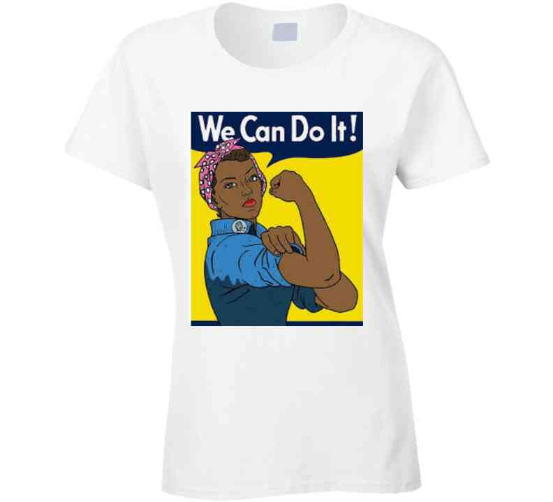 We Can Do It Royal T Shirt