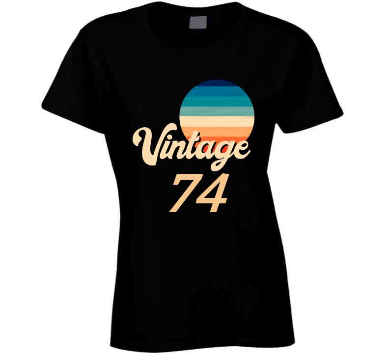 Vintage Year Tee (74) T Shirt