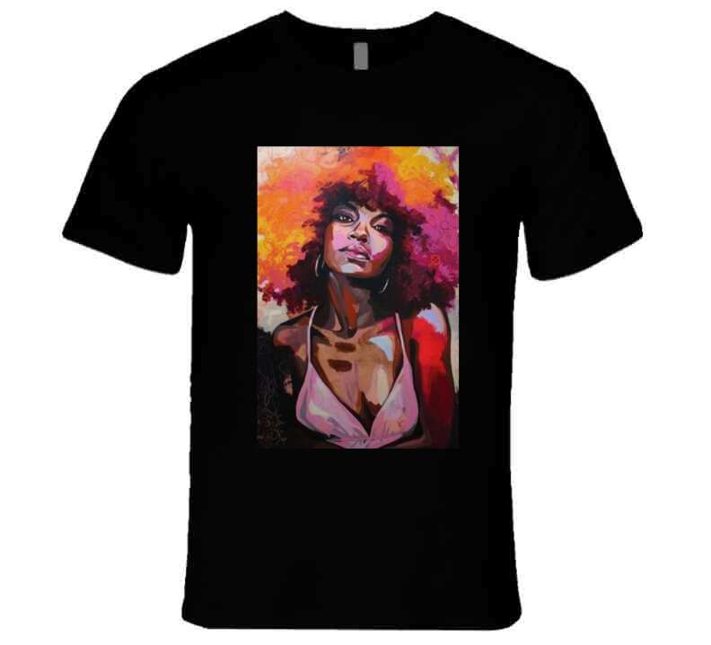 Ms. Cookie ( Black ) Ladies T Shirt