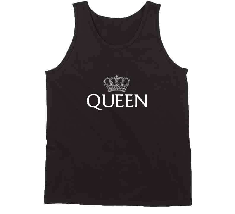 Queen Black Ladies T Shirt