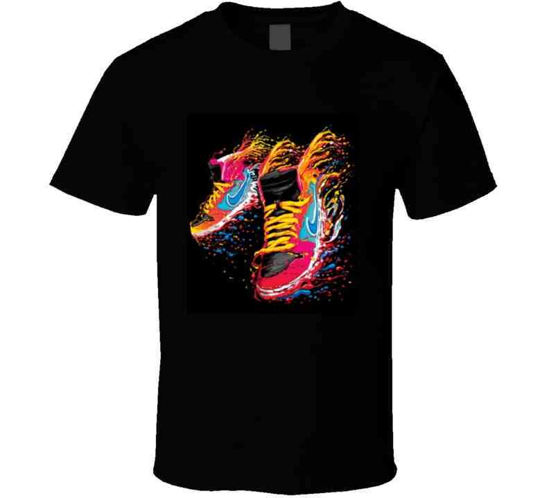 Kicks On Color  Ladies T Shirt