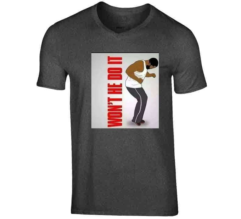 Won't He Do It? Gray T Shirt