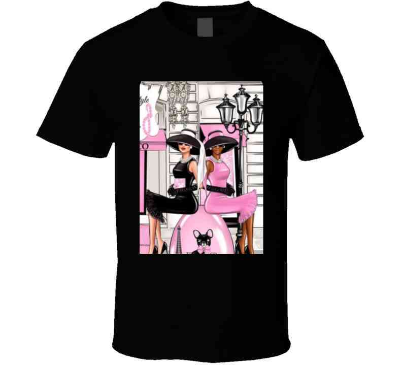 Tiffy Girls ( Black ) Ladies T Shirt