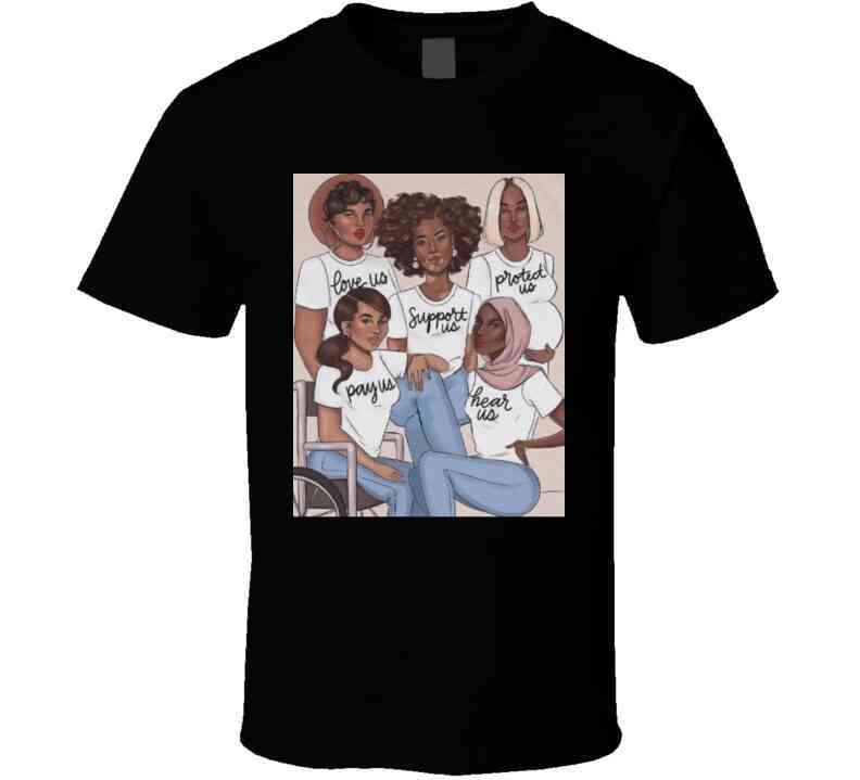 Sistas Tee White  T Shirt