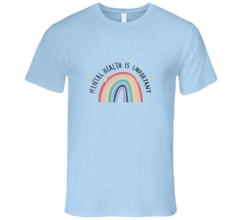 Mental Health ( Blue )  T Shirt