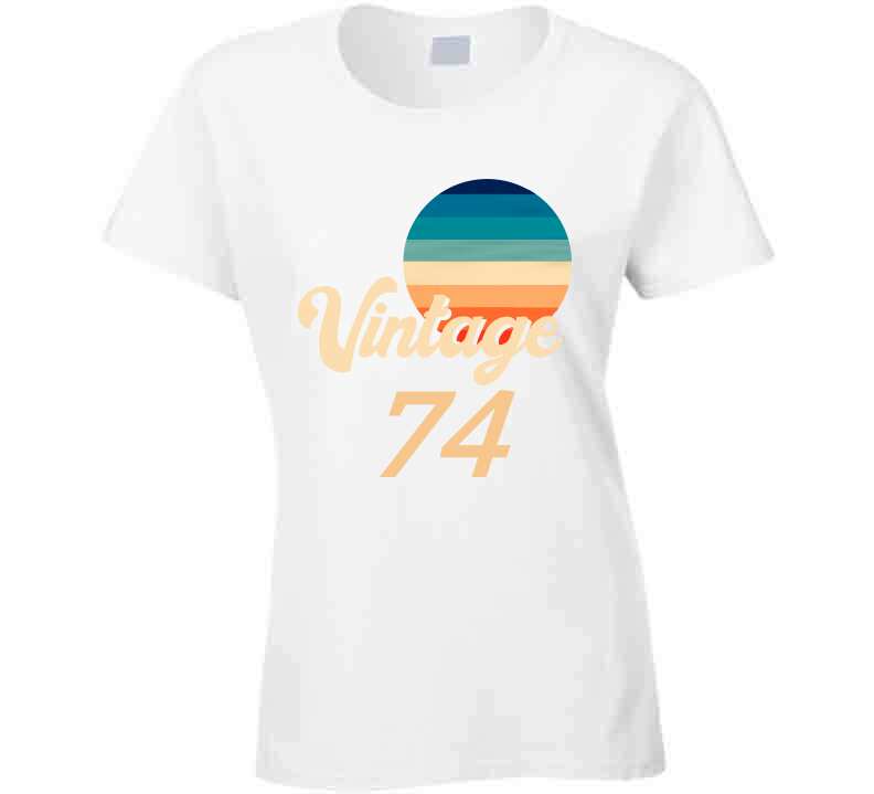 Vintage Year Tee (74) T Shirt