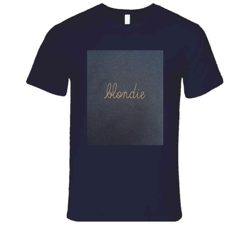 Blue Blonde Ladies T Shirt