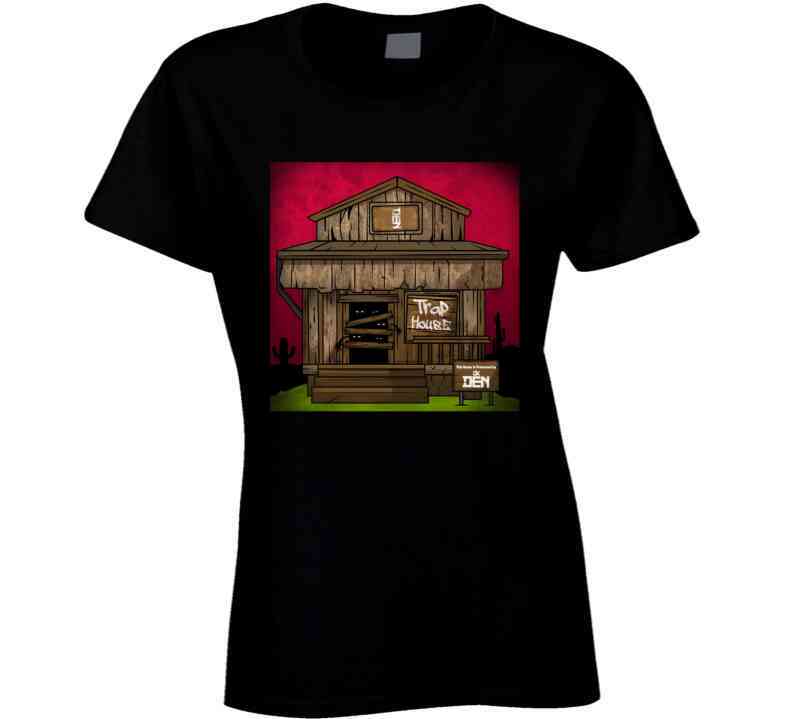 Traphouse Black  T Shirt