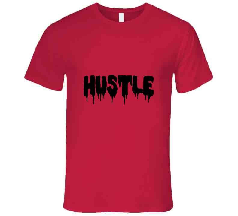 Hustle  Red Sweatshirt Crewneck Sweatshirt