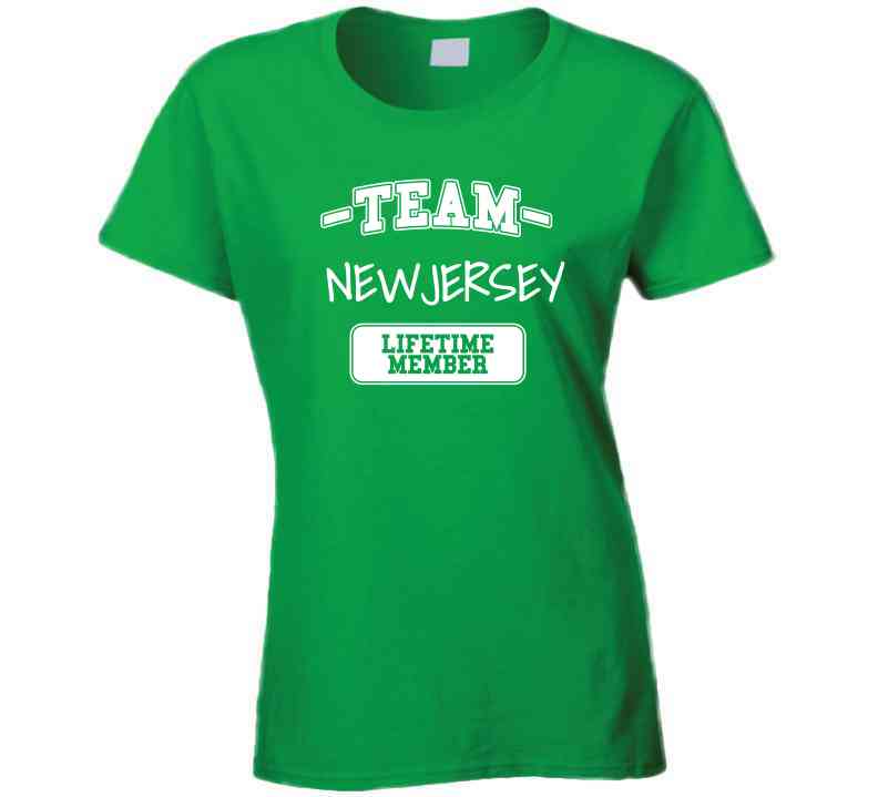 Team N J Green T Shirt