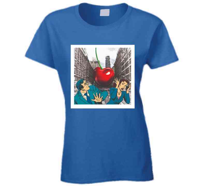 Cherry Attack ( Blue) T Shirt