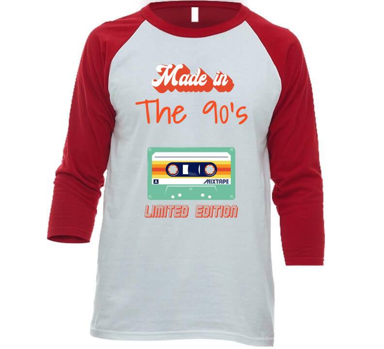 Made In The 90's (white) Long Sleeve