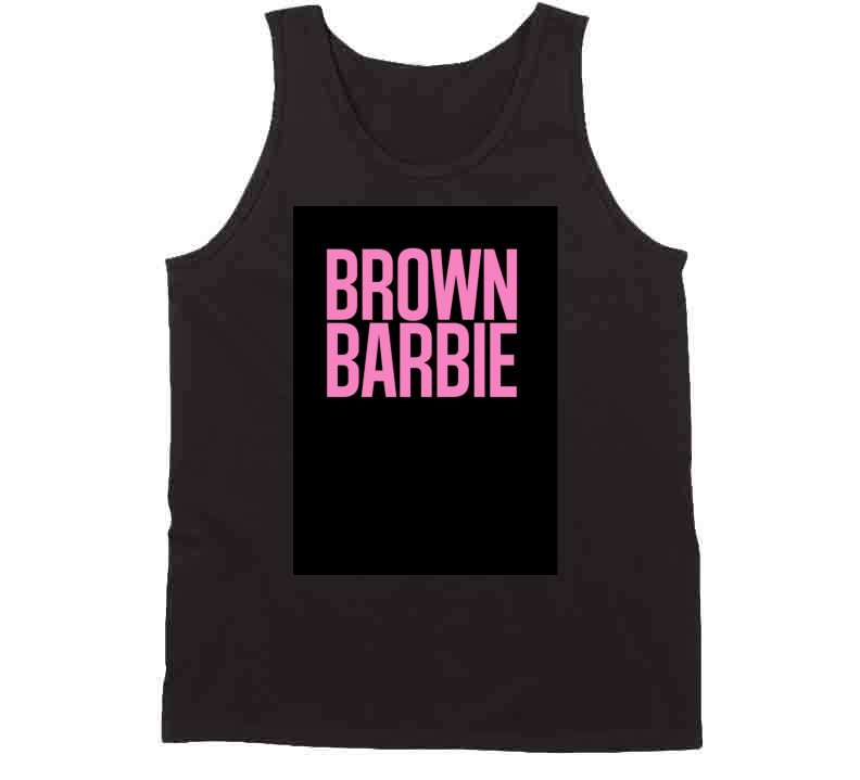 Brown Barbie  Ladies T Shirt