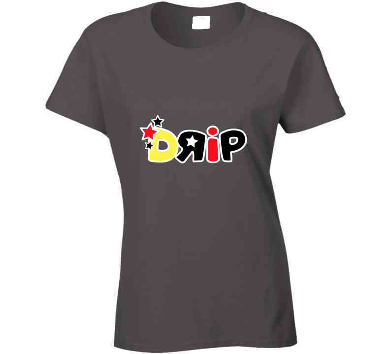 Drip ( Gray ) T Shirt