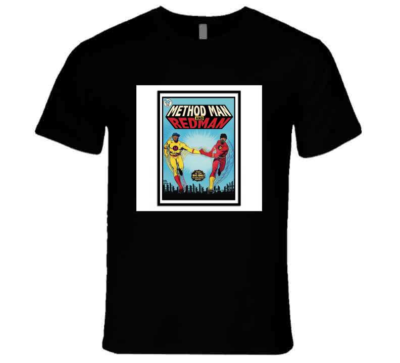 Mef Red Action Comic Book  T Shirt