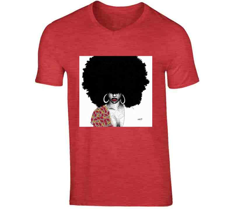 Red Lady T Shirt