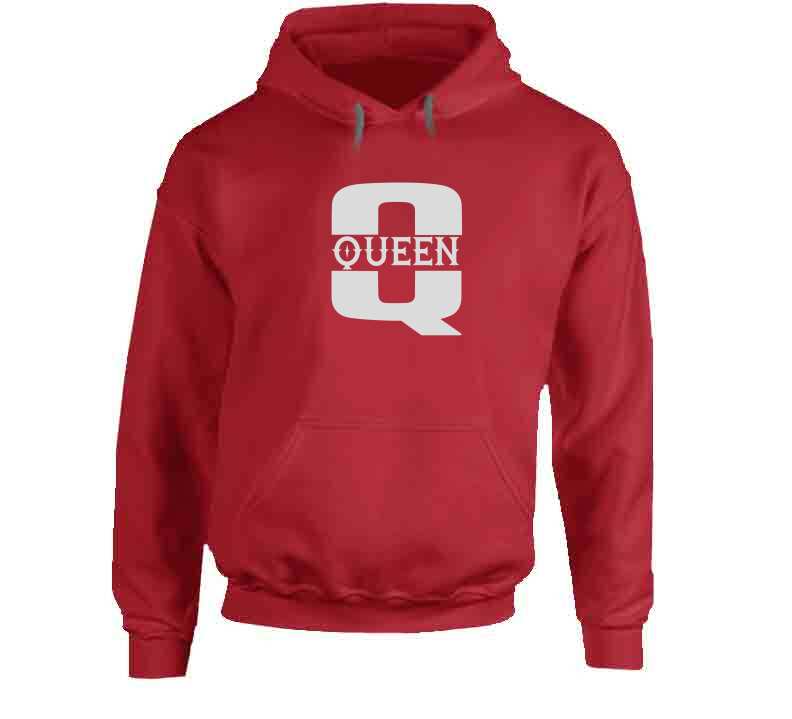 Queen Red Sweatshirt Crewneck Sweatshirt