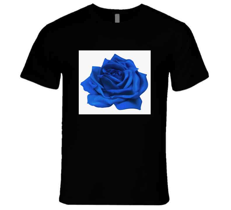 Blue Rose Tee Ladies T Shirt