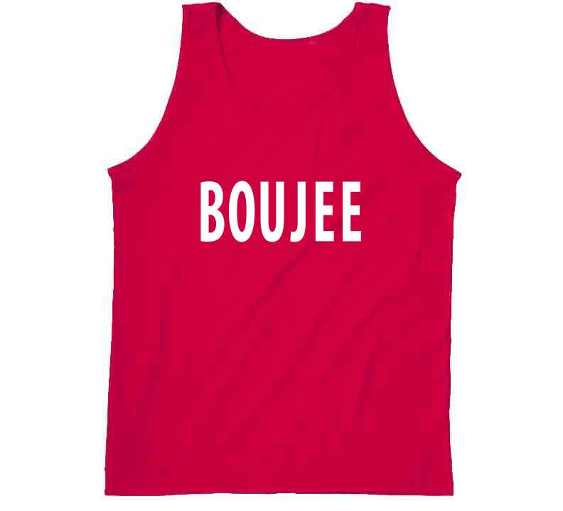 Boujee Red Ladies T Shirt