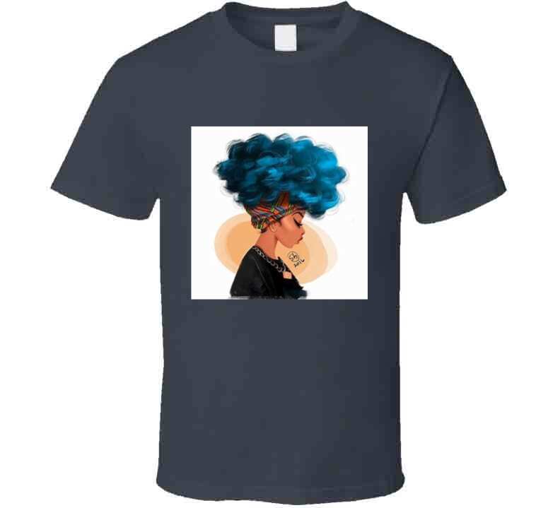 Lady Blue Tee  Ladies T Shirt